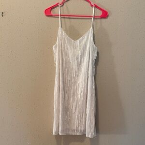 Miami White Sequin Dress